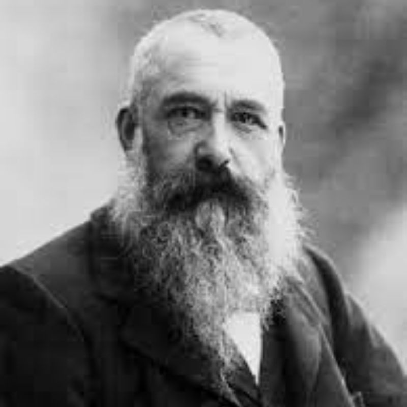 portrait de claude monet 
